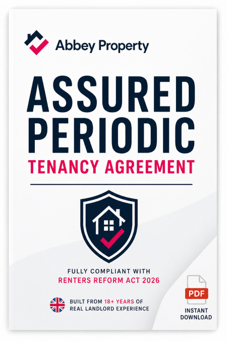 Assured Periodic Tenancy Agreement Template (England) | APT for Landlords | Renters Reform Ready | Instant Download