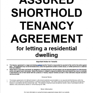 Tenancy Agreement (England) – Instant Download + Free Future Legal Updates